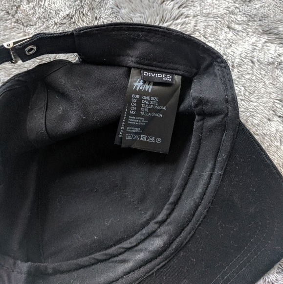 basic black cap - Picture 6 of 6